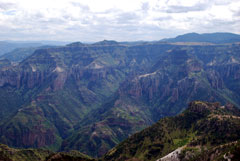 View of Mexico's Copper Canyon